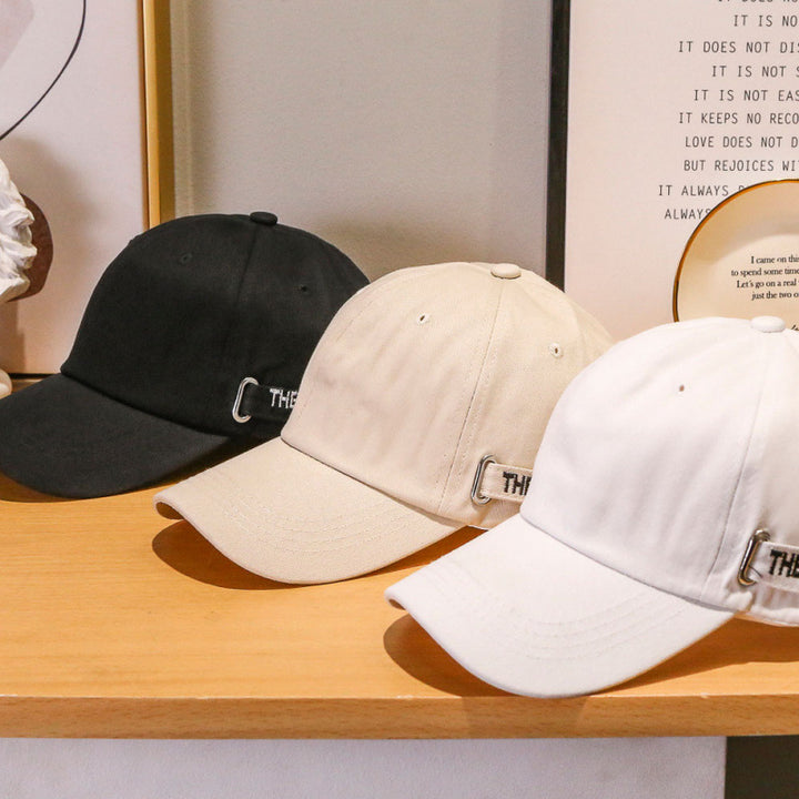 Women's Casual Fabric Baseball Cap Bowlift