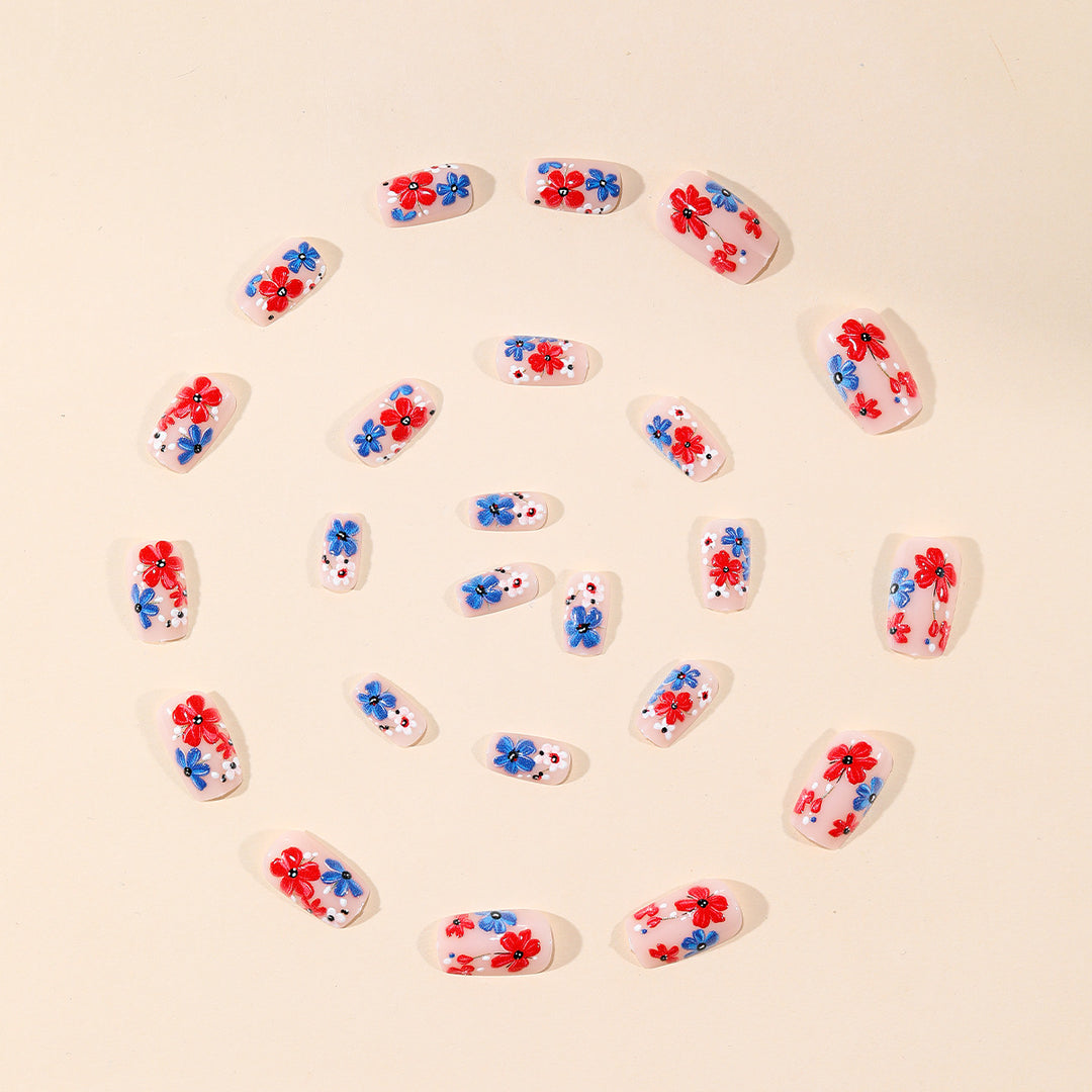 Floral 3D Nail Art Set Bowlift
