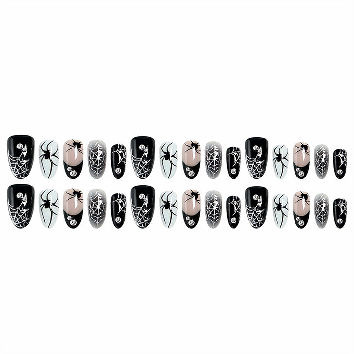 Creative Halloween Nail Design Bowlift