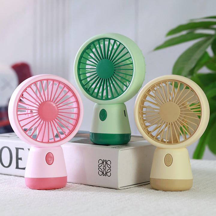 Women portable mini fan with flexible design Bowlift