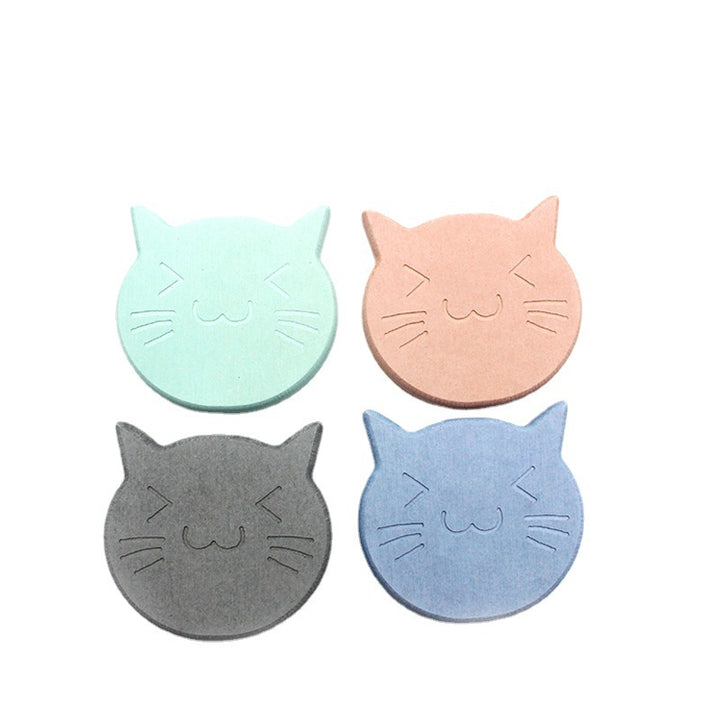 Cute Cat Face Coaster