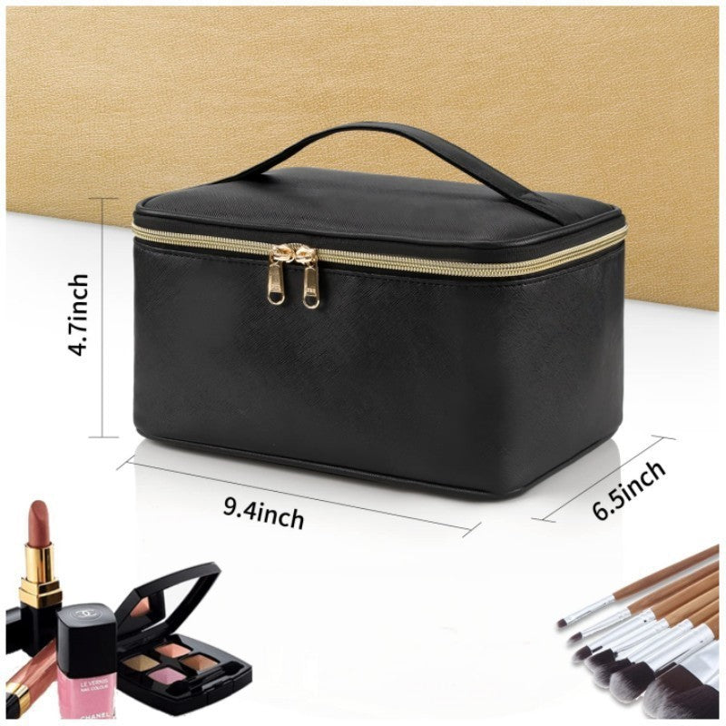 Cosmetic organizer bag with multiple compartments Bowlift