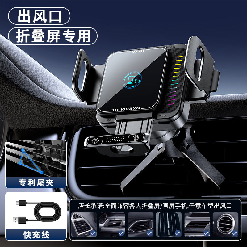Unisex Smartphone Charging Holder with Clever Folding Mechanism Bowlift