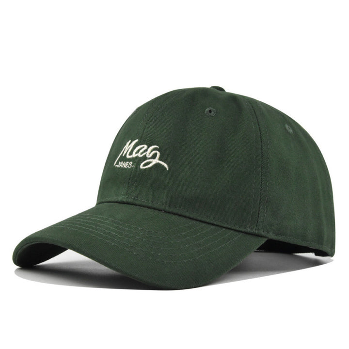Men's Cotton Baseball Cap with Embroidered Design Bowlift