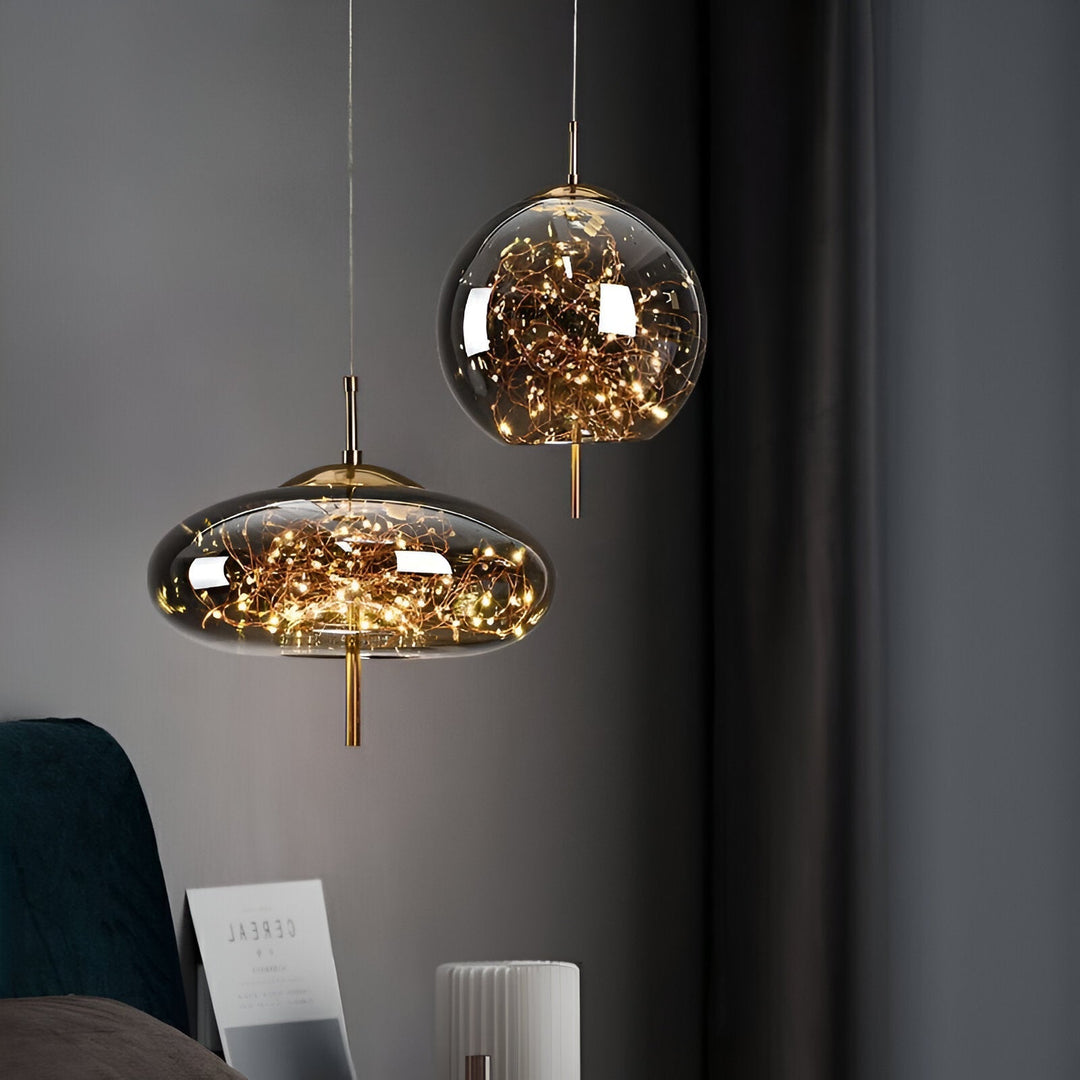 BowLift | Glass Nordic Luxe Pendant Lamp