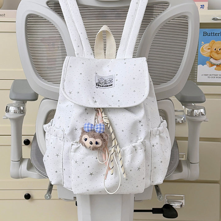 Star-Patterned Lightweight Backpack