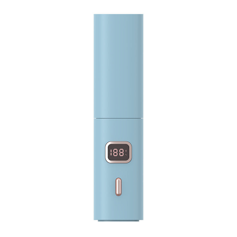 Unisex Portable Smart Temperature Display Handheld Fan Bowlift