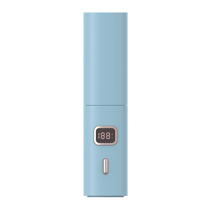 Unisex Portable Smart Temperature Display Handheld Fan Bowlift