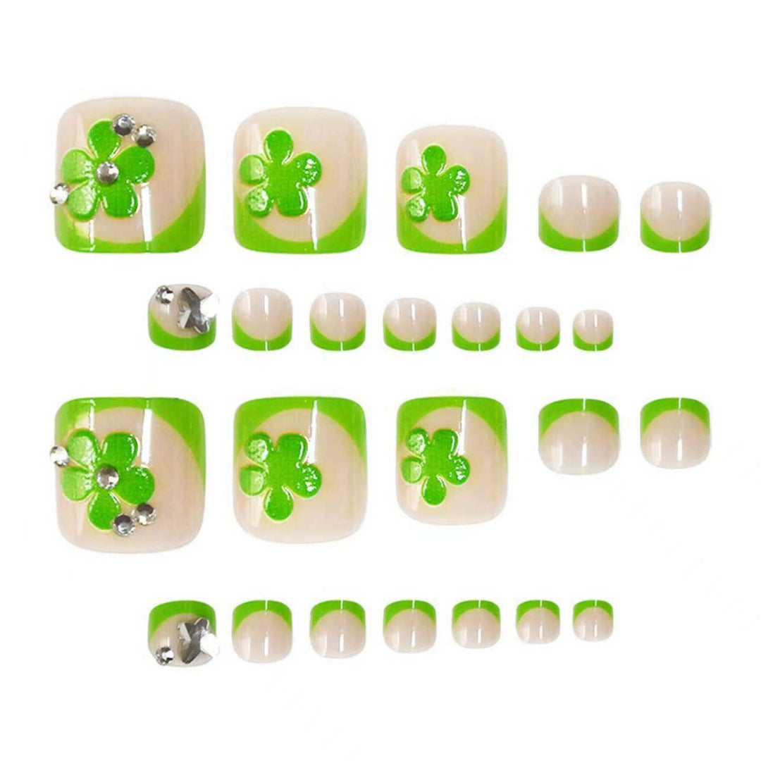 Decorative Toe Nail Art Extensions Bowlift