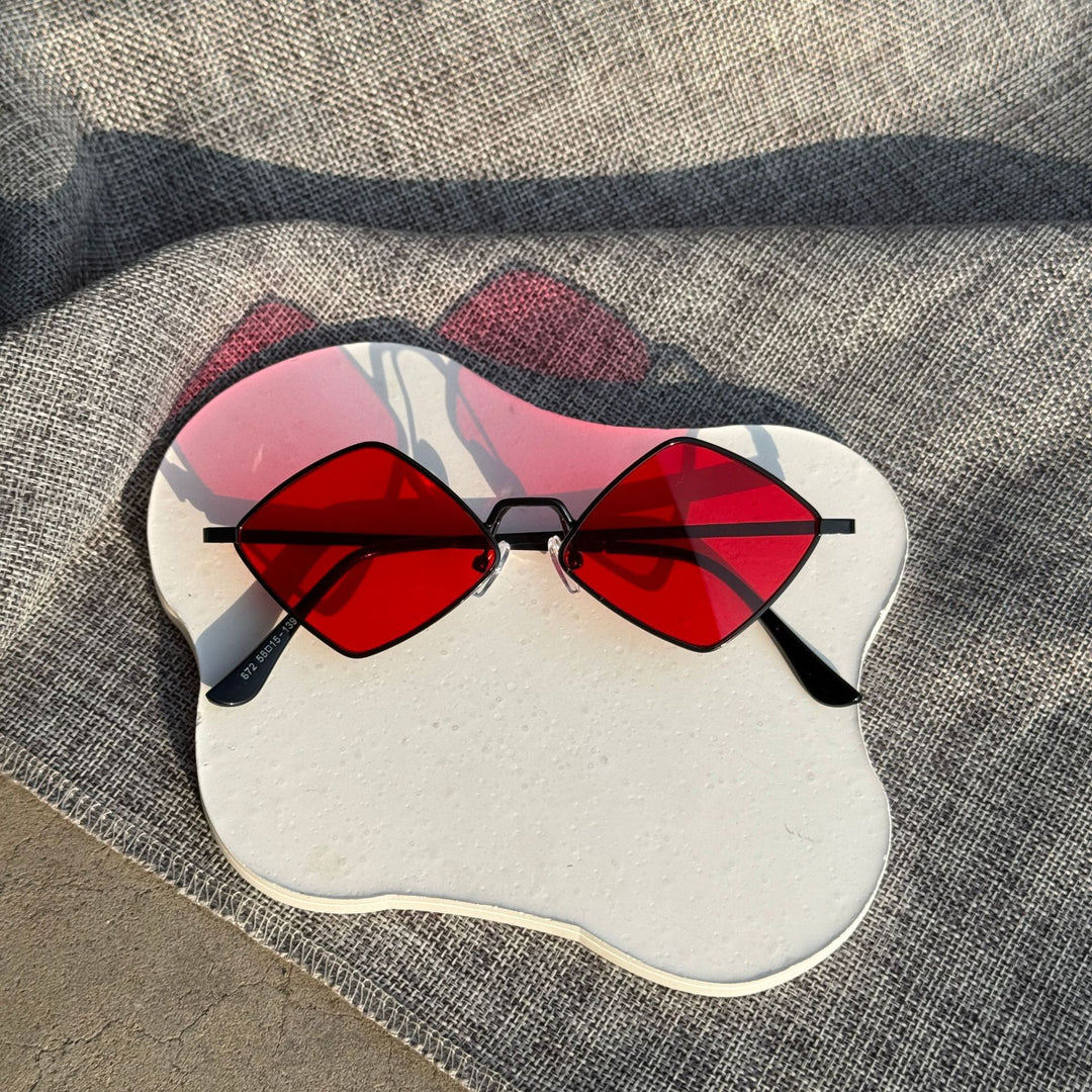 Geometric Frame Sunglasses Bowlift