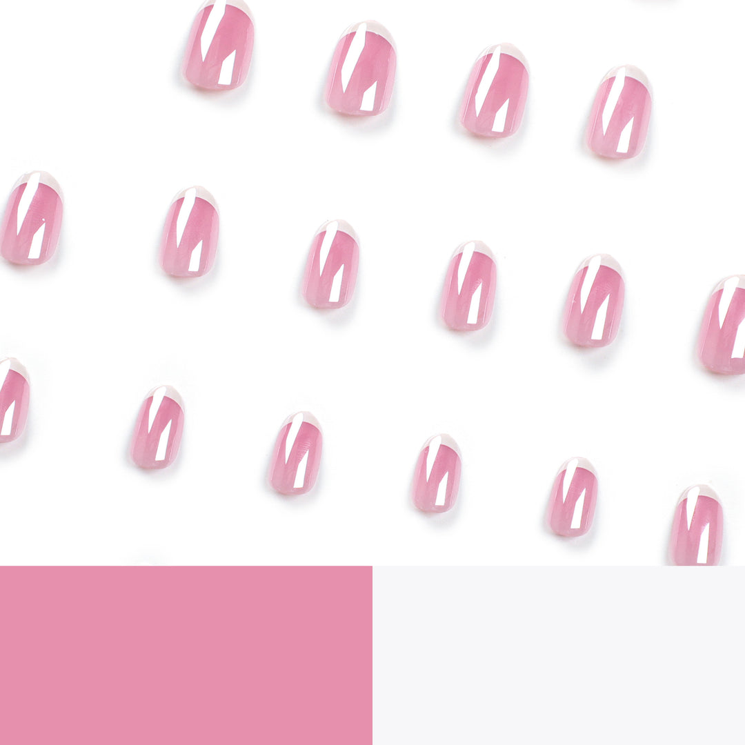 Exclusive Nail Art with Elegant French Tip Bowlift