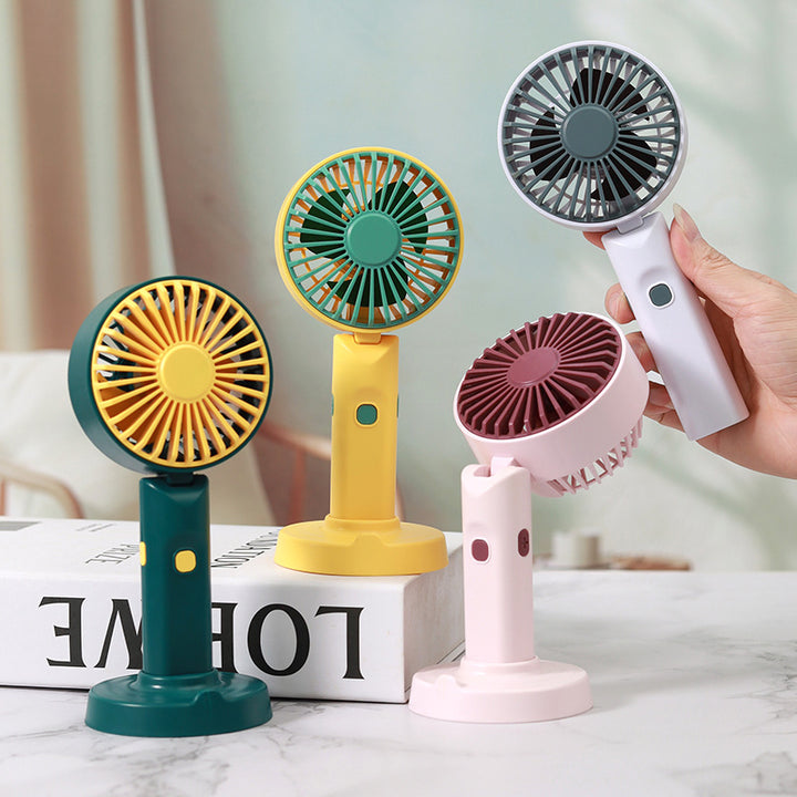 Ladies portable table fan with flexible tilting function Bowlift