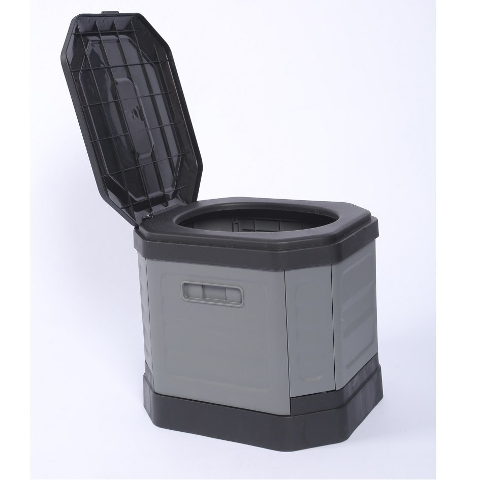 Portable camping composting toilet with detachable waste container Bowlift