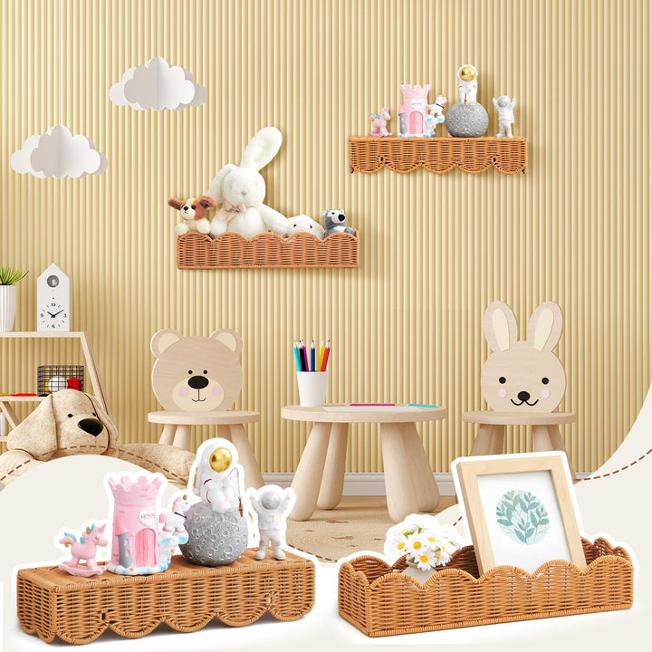 Rattan Wall Shelf Bowlift
