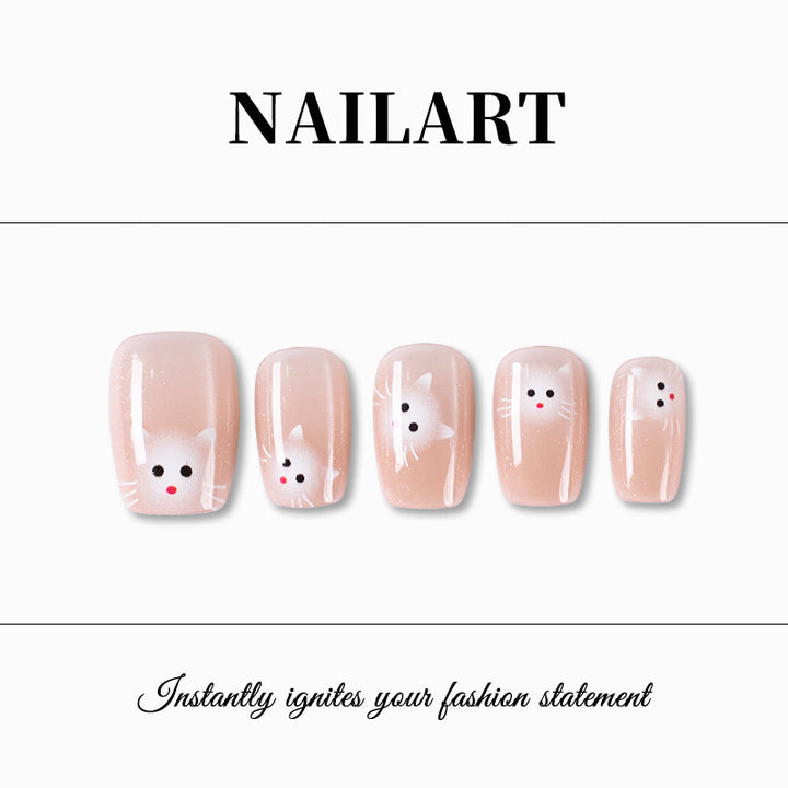 Character-Theme Press-On Nail Set Bowlift