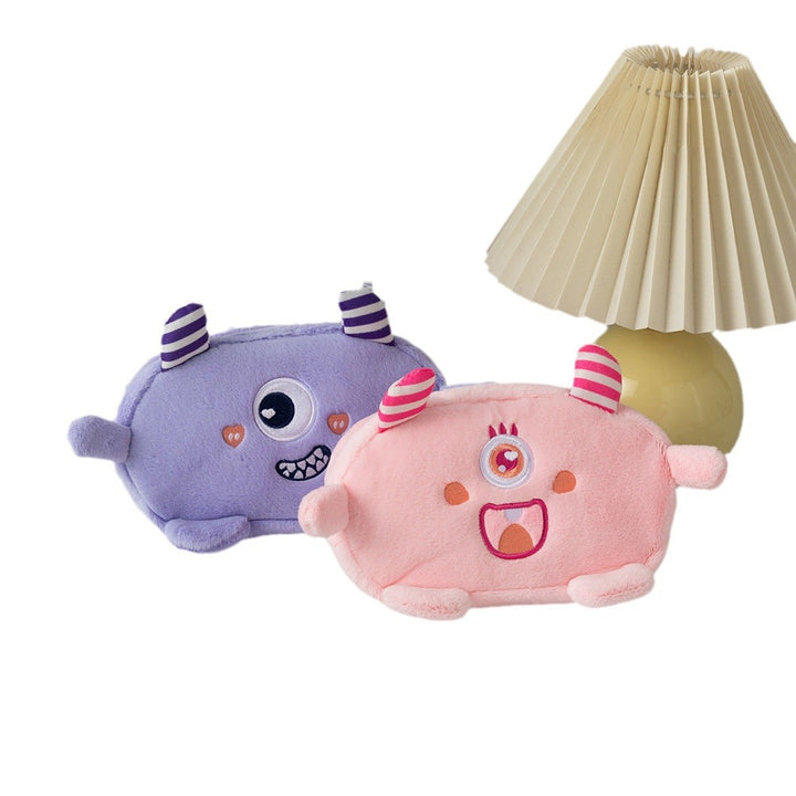 Plush Monster-Shaped Pencil Case Bowlift