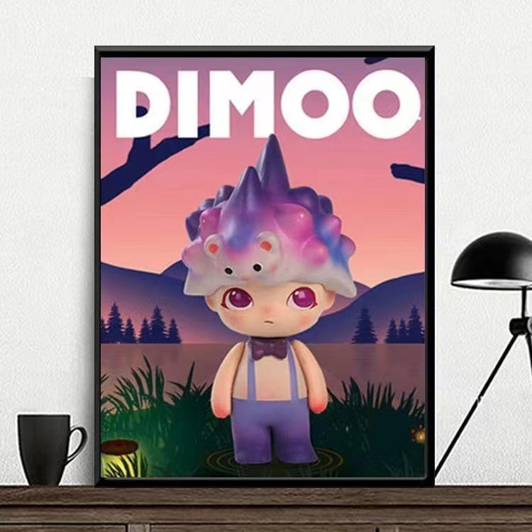Whimsical Character Wall Decor Bowlift