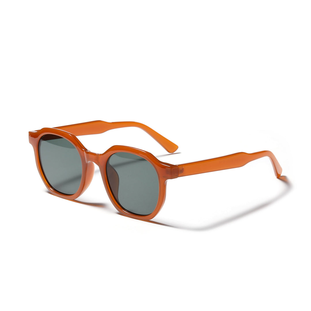 Women's stylish sunglasses with clear frame and polarized lenses Bowlift