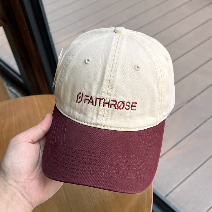 Women's Stylish Cotton Logo Baseball Cap Bowlift