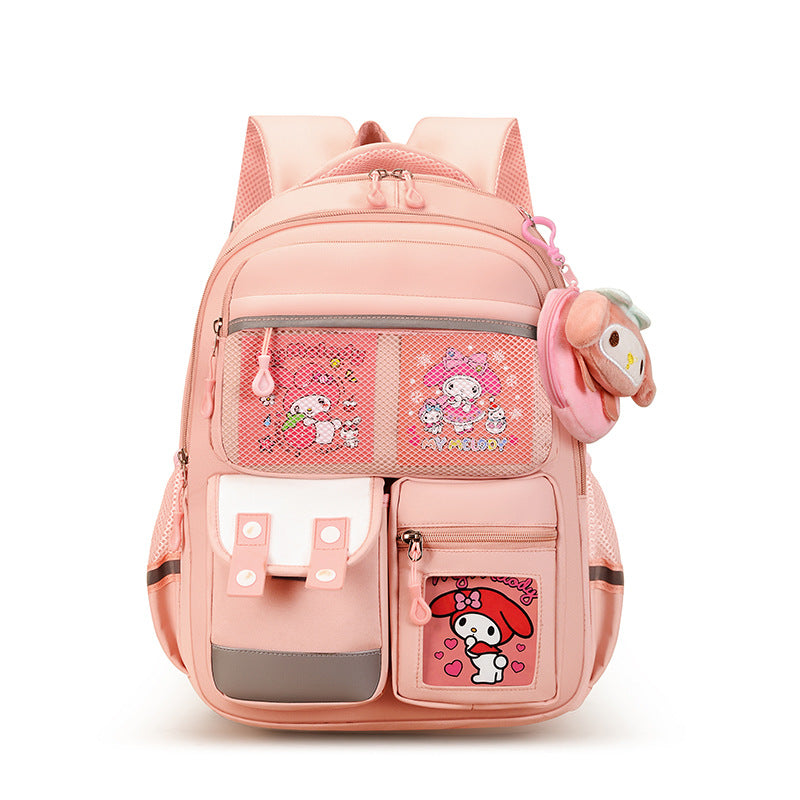 Backpack with Playful Design and Versatile Pockets Bowlift