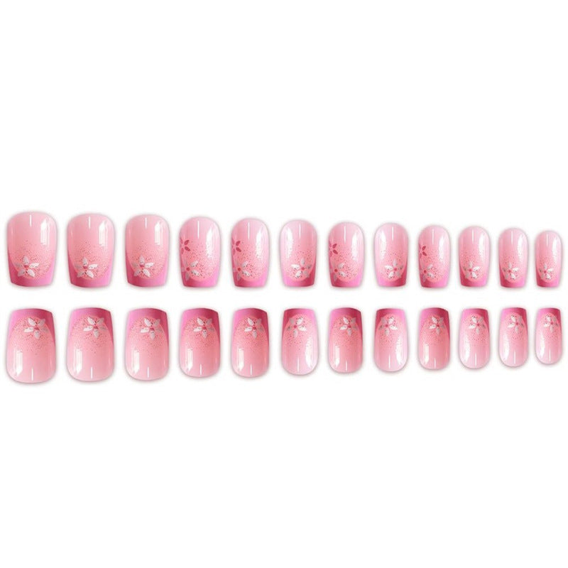 Floral Ombre Nail Wraps Bowlift