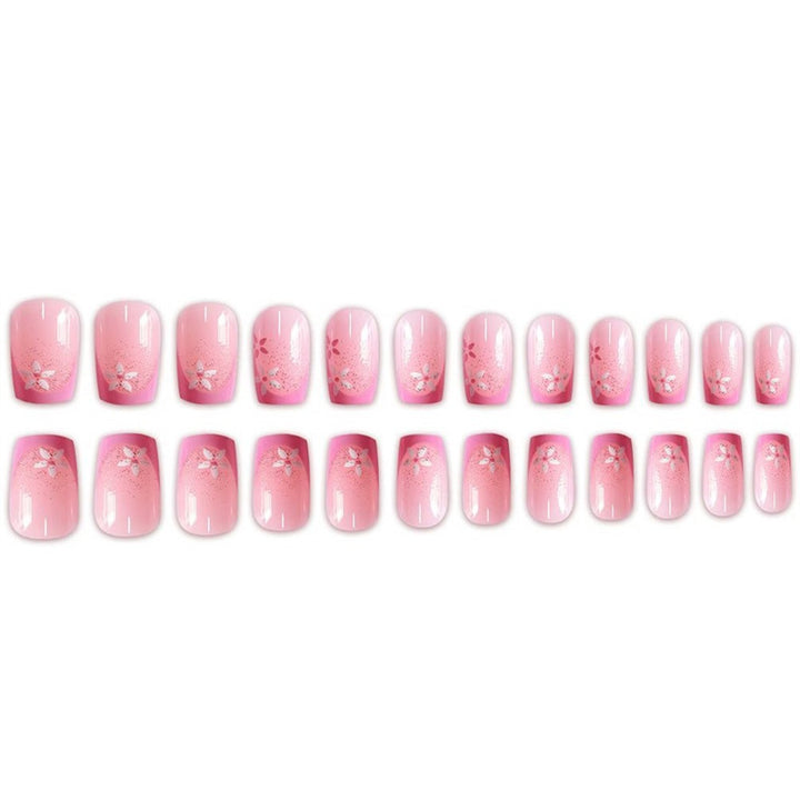 Floral Ombre Nail Wraps Bowlift