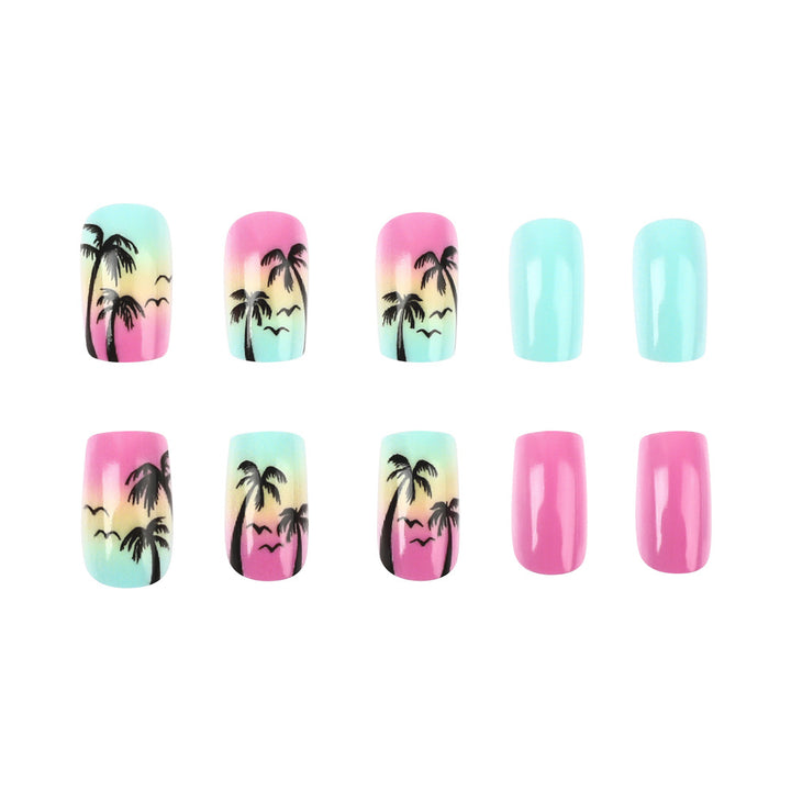 Tropical Paradise Nail Art Set Bowlift
