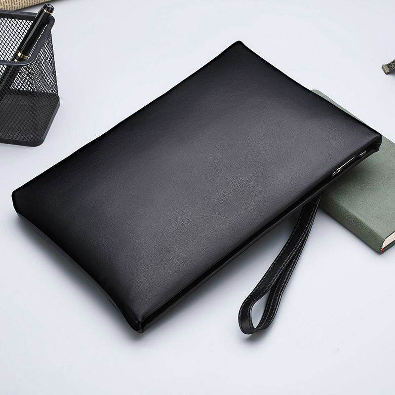Premium Soft Faux Leather Zip Pouch Bowlift