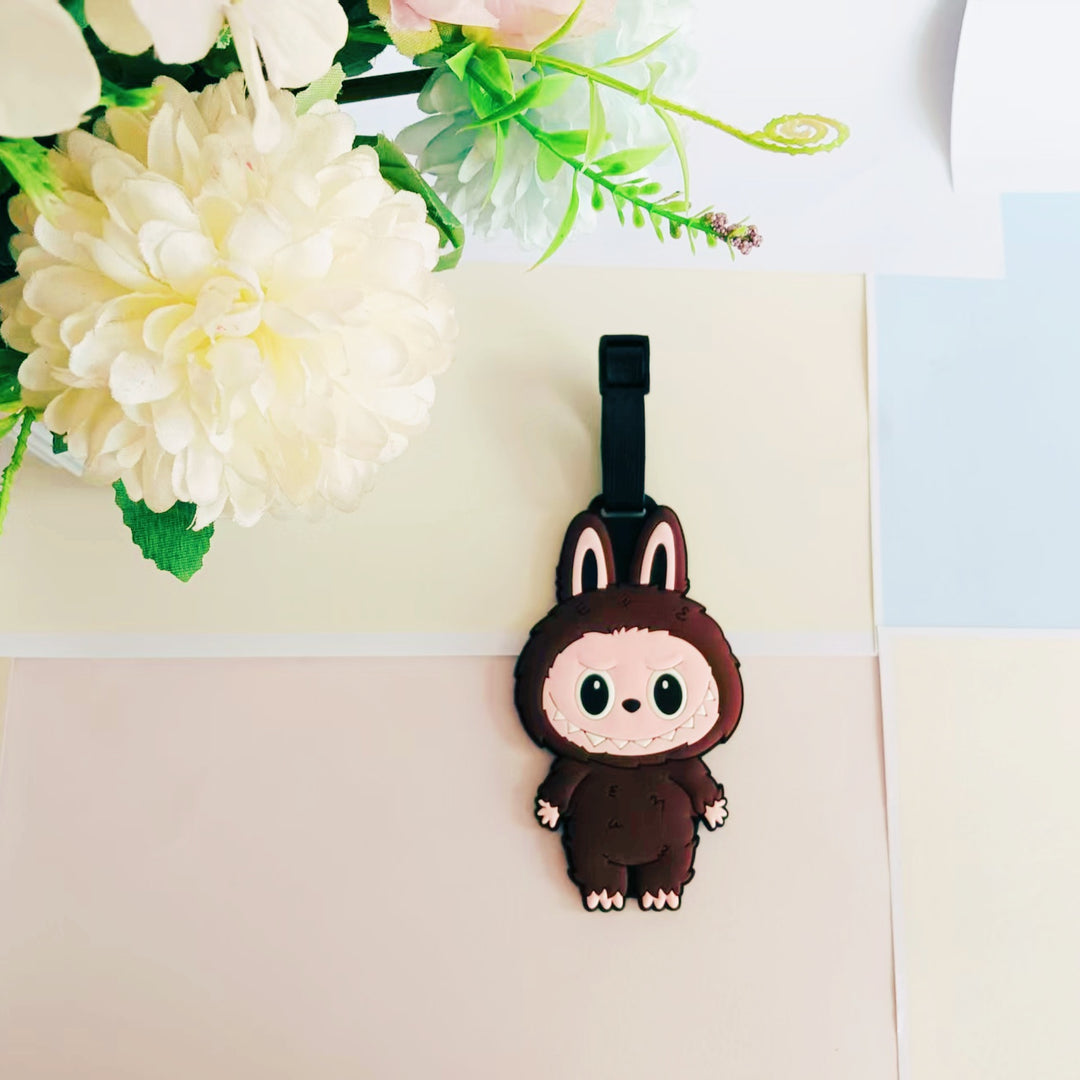 Unisex Cute Cartoon Bunny Luggage Tag Bowlift