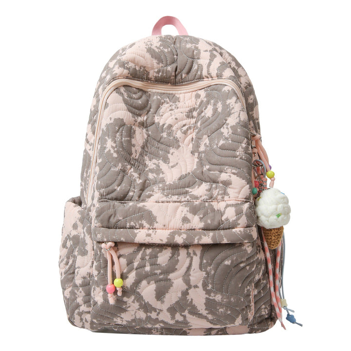 Quilted Patterned Backpack