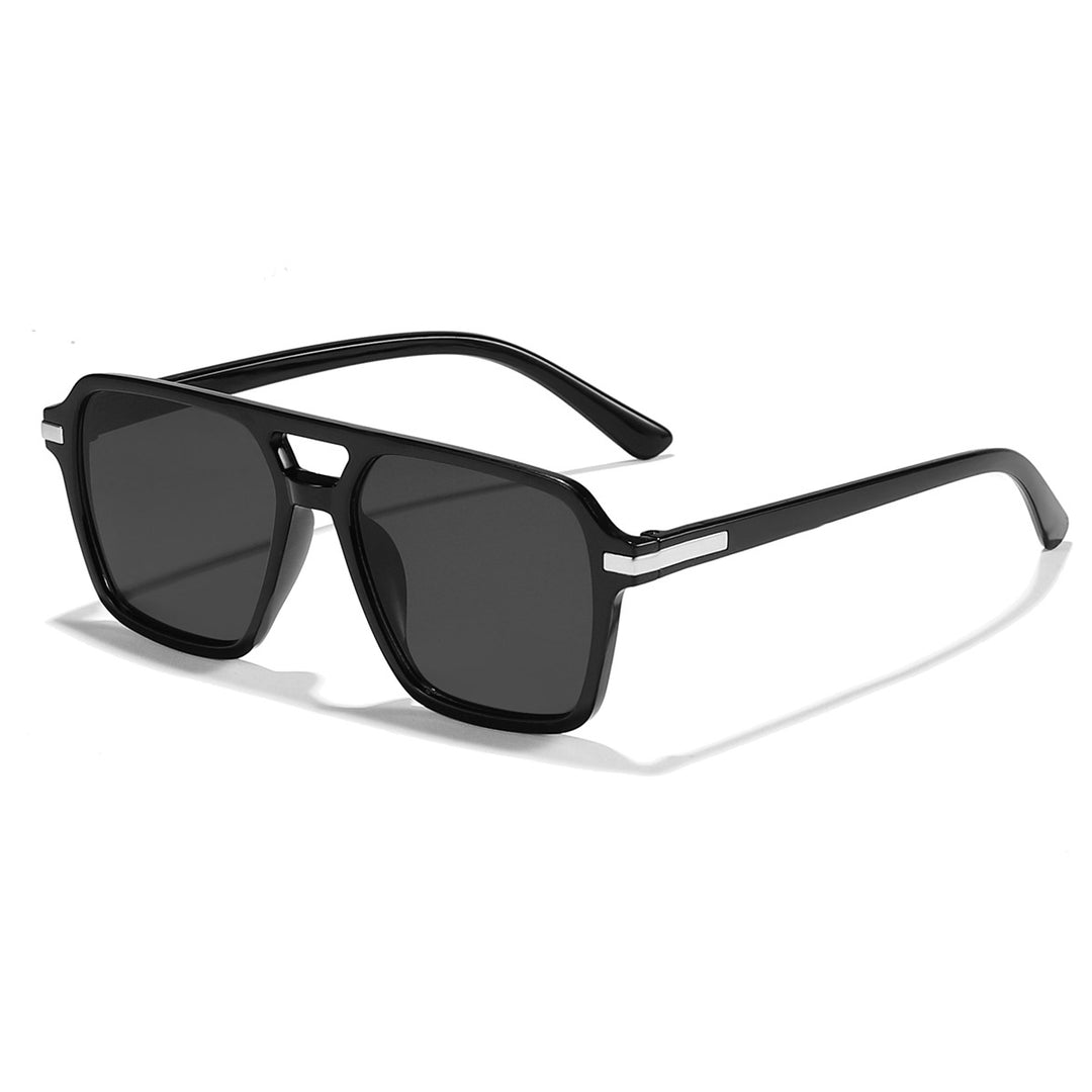 Women square sunglasses with elegant transparent frame Bowlift