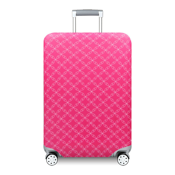 Women's Hard Shell Travel Suitcase with Custom Statement Design Bowlift