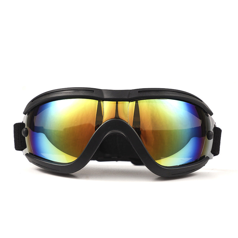 Pet Impact-Resistant Anti-Fog Motorcycle and Ski Protective Goggles Bowlift
