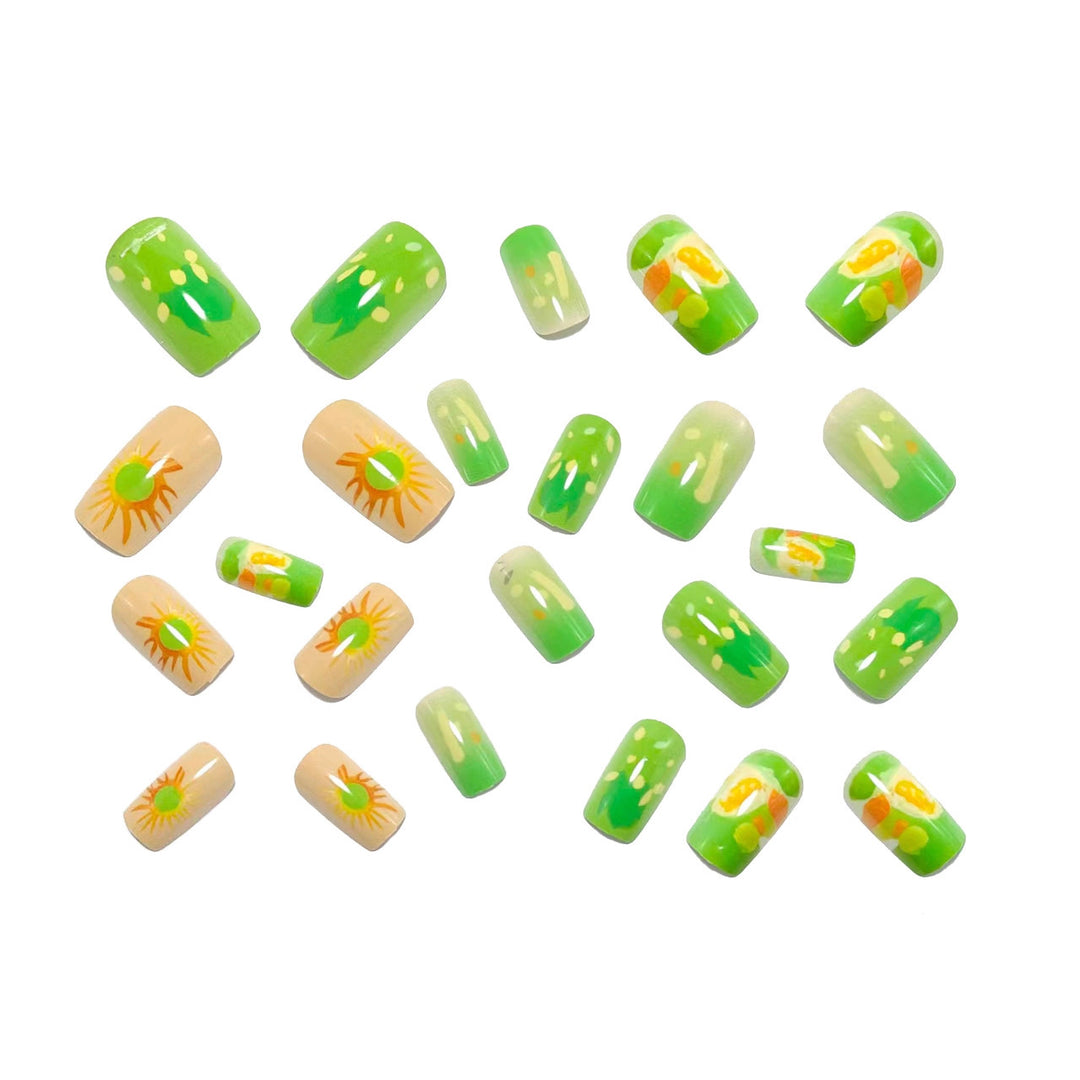 Artificial Nails in Lively Fruit Design Bowlift