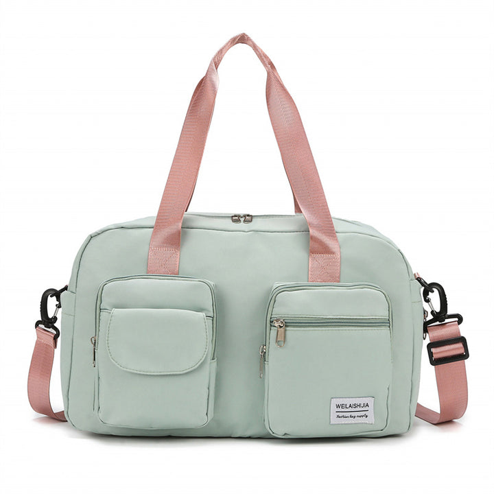 Multifunctional Travel Bag With Multiple Compartments And Adjustable Shoulder Strap Bowlift