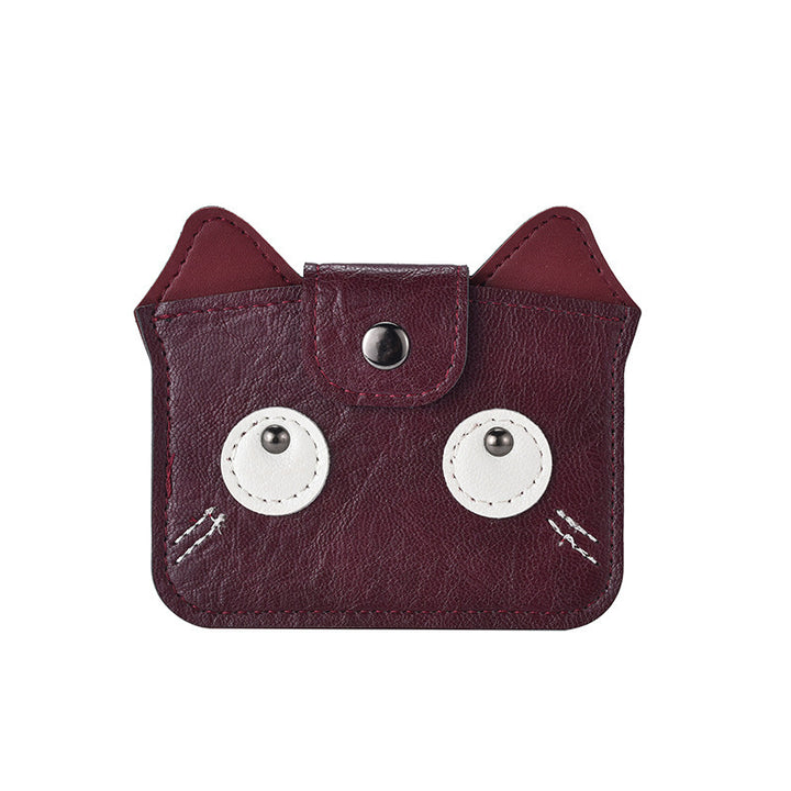 Cute Cat-Themed Coin Wallet Bowlift