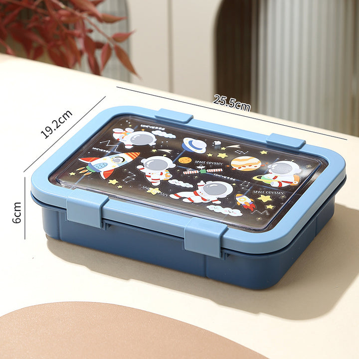 Unicorn-Themed Multi-Compartment Lunch Box