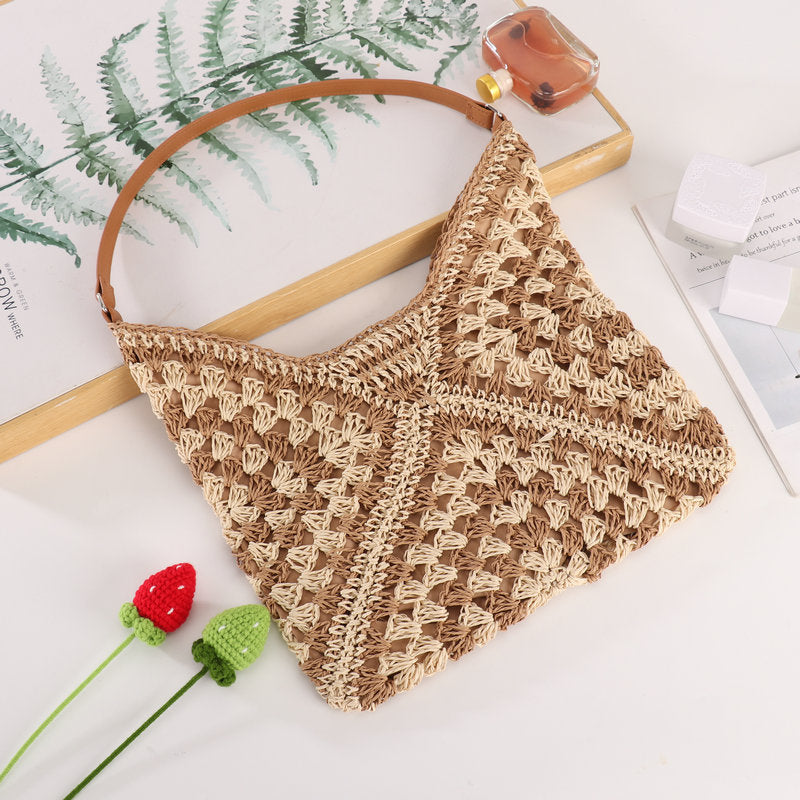 Handcrafted Macrame Shoulder Bag Bowlift