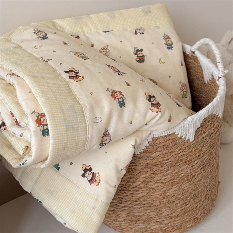 Women’s children's duvet with playful doll pattern Bowlift