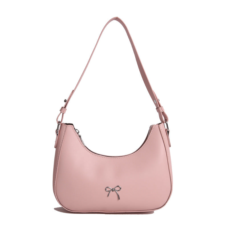 Stylish Bow Detail Shoulder Bag Bowlift