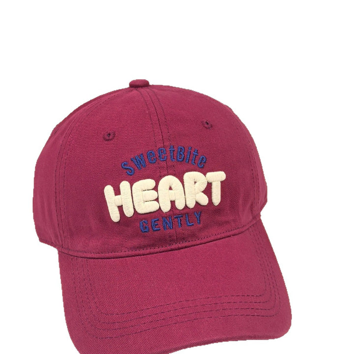 Women's Playful Embroidered Message Cap Bowlift
