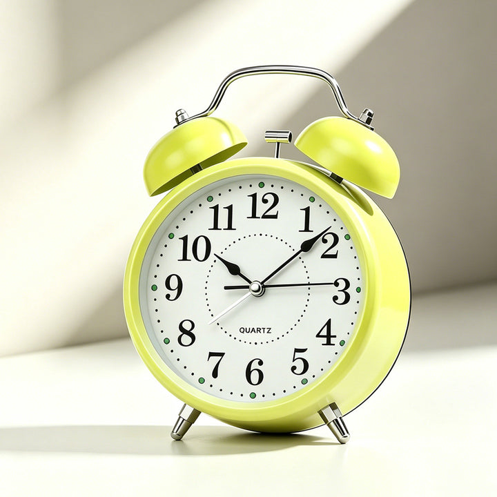 Classic Alarm Clock in Retro Style Bowlift