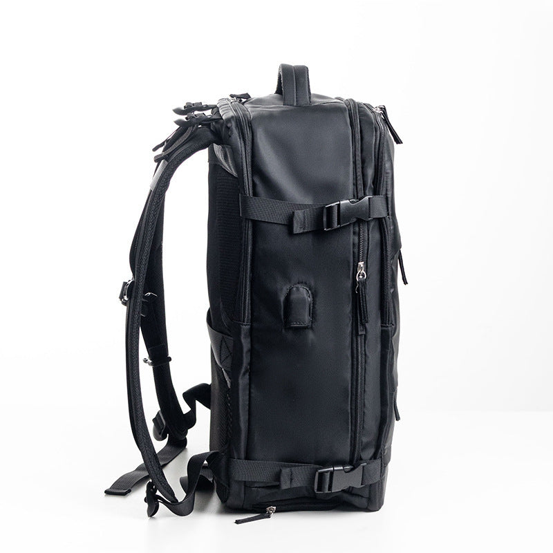 Multi-Compartment Travel Backpack Bowlift