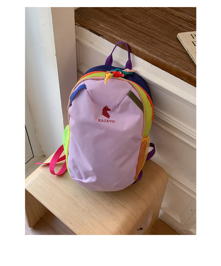 Colorful Adventure-Ready School Backpack Bowlift