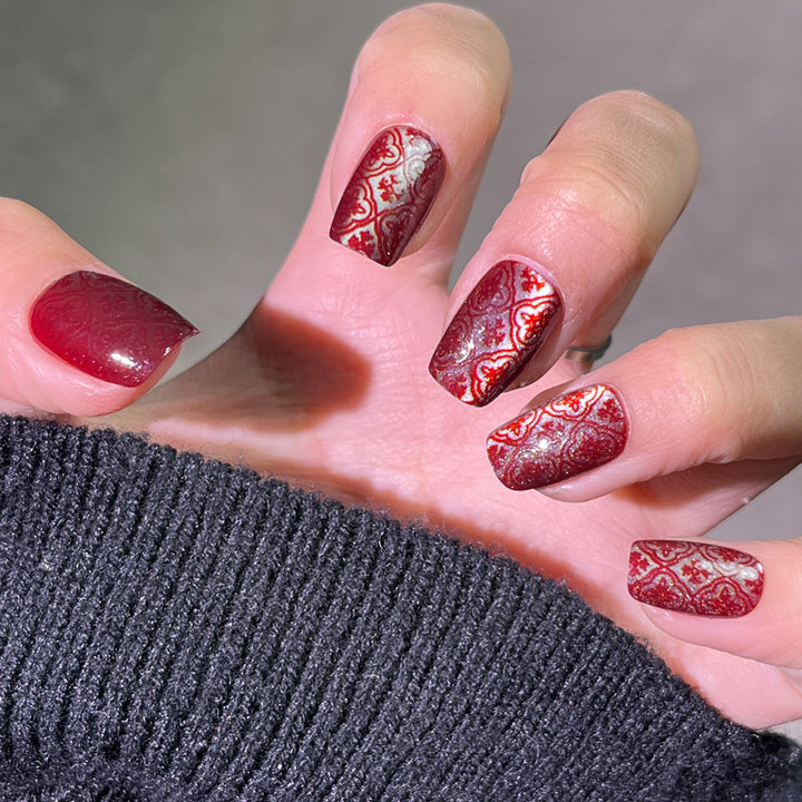 Premium Glossy Nail Art Set Bowlift