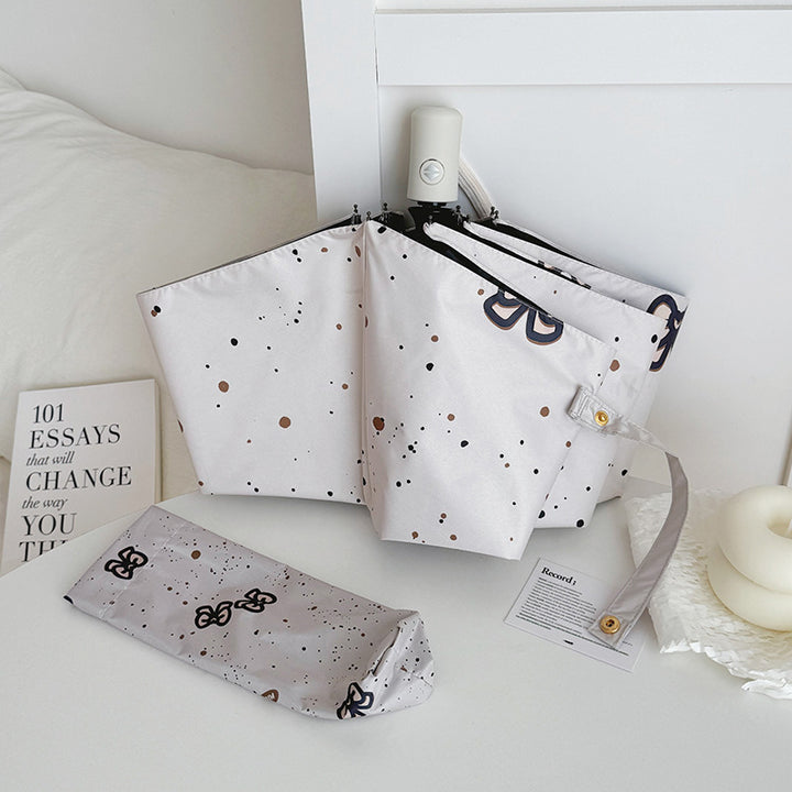 Women's Foldable Cosmetic Bag with Flexible Interior Bowlift