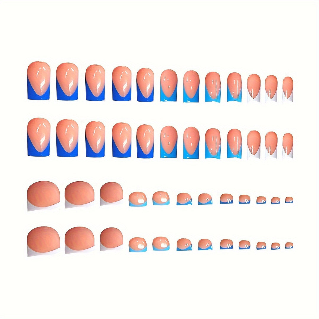 Premium Gel Tip Press-On Nail Art Bowlift