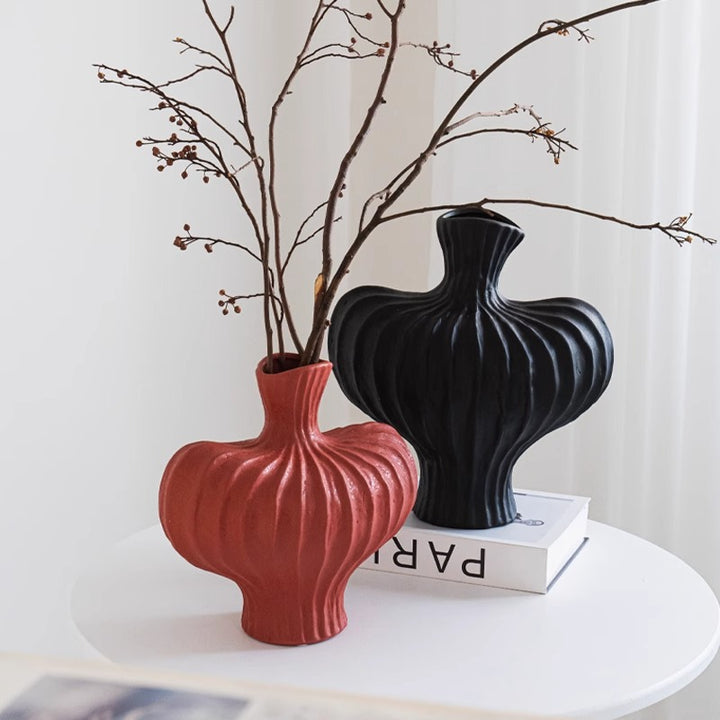 Stylish Ceramic Art Vase Bowlift