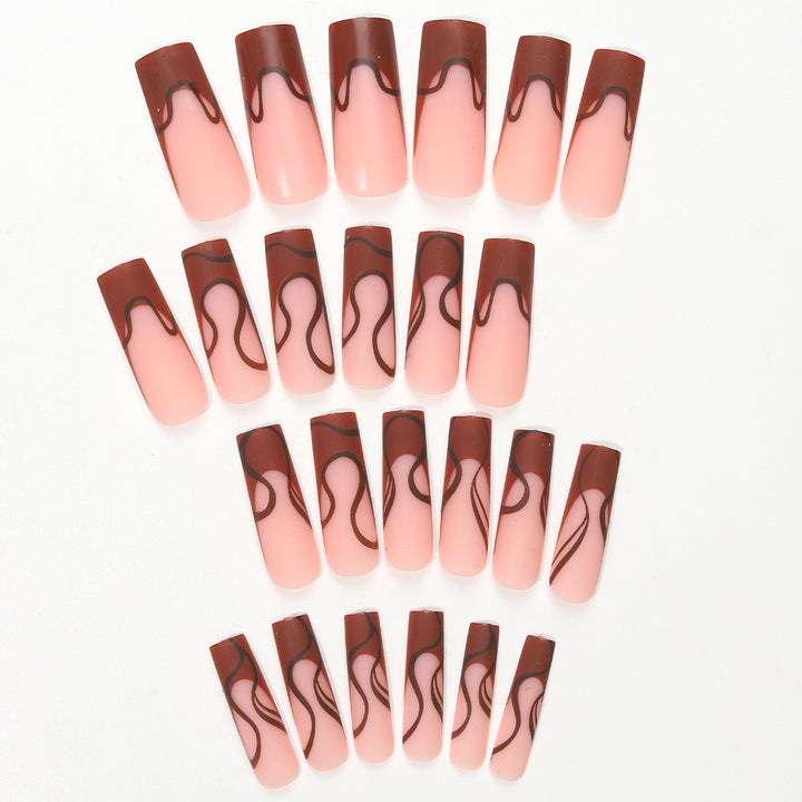 Animal Print Glam Press-On Nails Bowlift