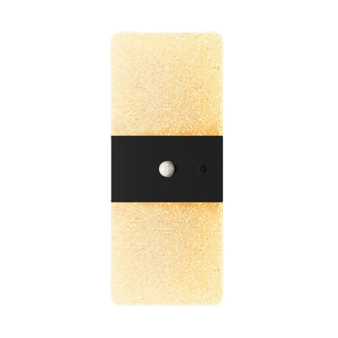 New LED Motion-Sensor Bedside Wall Lamp, Rechargeable, No-Wiring
